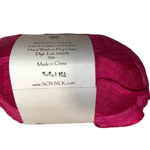 South West Trading Company Phoenix Soy Silk Worsted Tape Yarn SWTC Soysilk - Picture 3 of 6